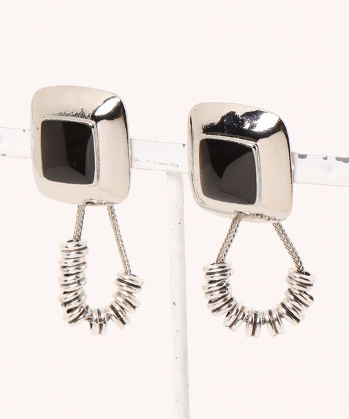 TOGA TOO ピアス TOGA TOO Stone beads pierced earrings レディース