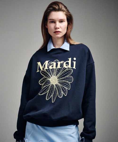Mardi Mercredi(マルディメクルディ) スウェットカットソー Mardi Mercredi(マルディメクルディ) スウェットカットソー