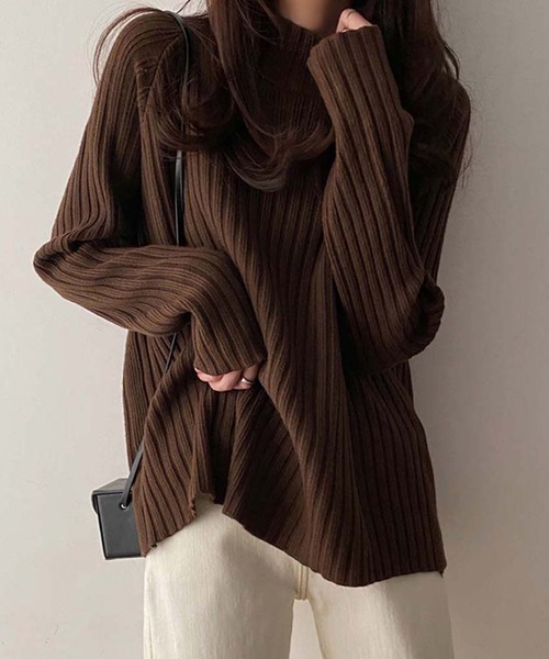 「Girly Doll」 「Doula Doula」長袖ニット F オフホワイト レディース_画像8