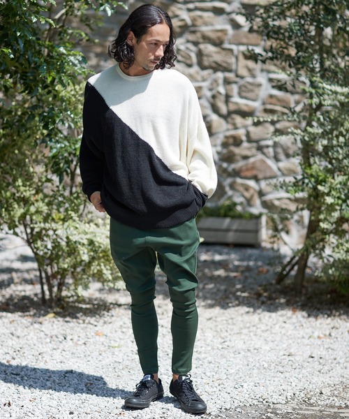 「CAMBIO」 イージーパンツ L ベージュ メンズ_画像3