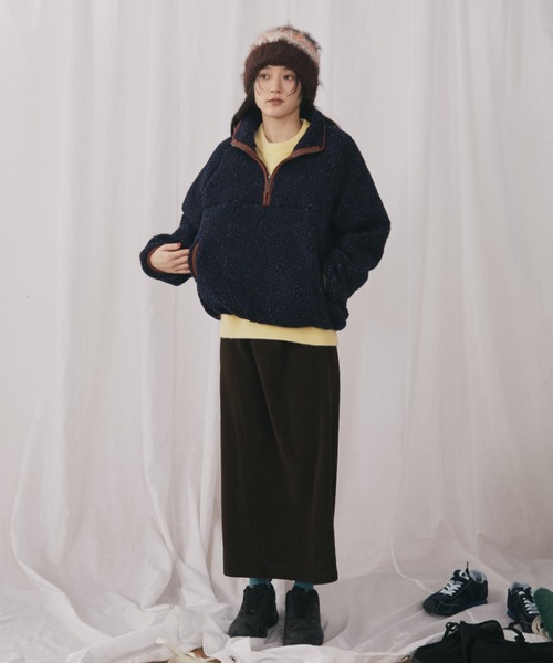 「MERLOT」 長袖カットソー FREE ホワイト レディース_画像5