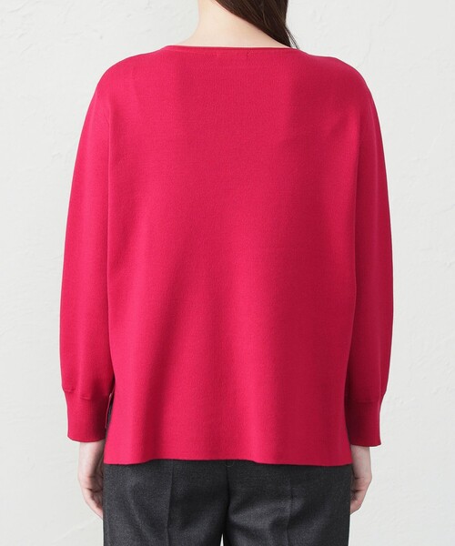 「AMACA」 長袖ニット 38 ダークネイビー レディース_画像7