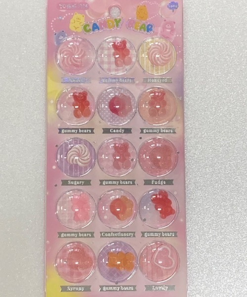 FLANEEK. ステッカー 3Dベアキラキラシール : ZOZOTOWN Yahoo!店
