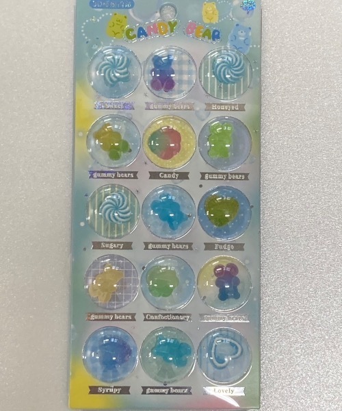 ステッカー まとめ買いでプレゼント FLANEEK. ステッカー 3Dベアキラキラシール : ZOZOTOWN Yahoo!店