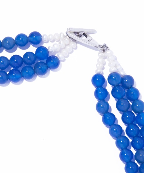 ネックレス 「IRIS 47」fabiana blue agete necklace/ファビアナ ブルーアゲート ネックレス VSJ8 レディースの画像