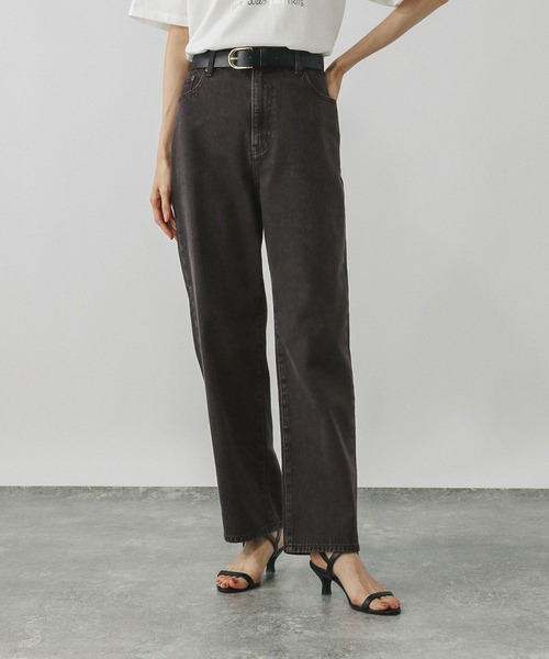 「GLOBAL WORK」 デニムパンツ MEDIUM ブルー レディース_画像4