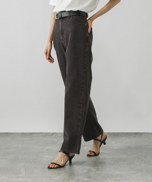 「GLOBAL WORK」 デニムパンツ MEDIUM ブルー レディース_画像5