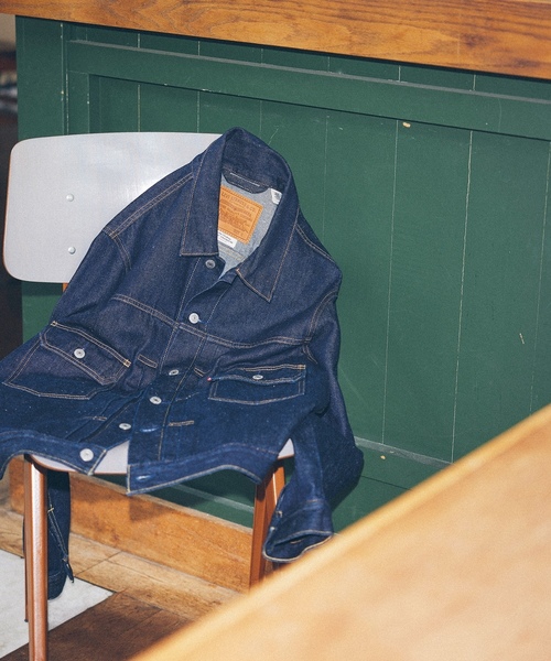 BIOTOP（ビオトープ） 「Levi's」デニムジャケット M ネイビー メンズ