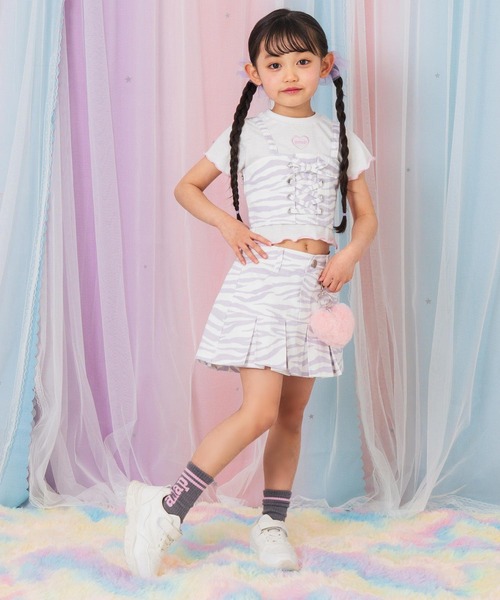 ANAP kids（アナップキッズ） アンサンブル スピンドル ビスチェ × T