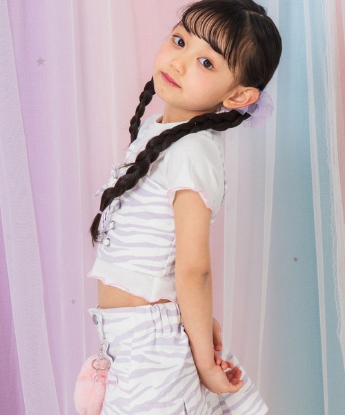 ANAP kids（アナップキッズ） アンサンブル スピンドル ビスチェ × T