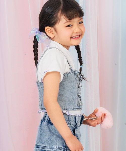 ANAP kids（アナップキッズ） アンサンブル スピンドル ビスチェ × T