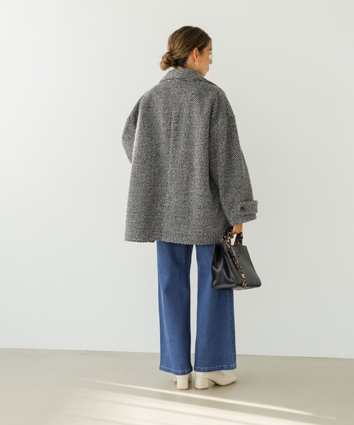 「BAYFLOW」 デニムパンツ LARGE サックスブルー レディース_画像8