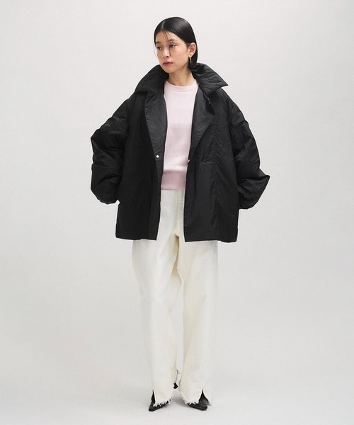 「ADAM ET ROPE'」 デニムパンツ 38 ダークブラウン レディース_5