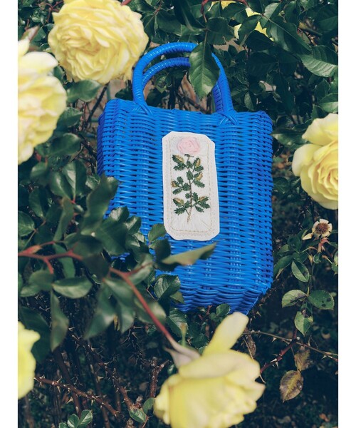 RURU MARY'S / 手刺繍のプチかごバッグ BEAMS COUTURE（ビームスクチュール） トートバッグ RURU MARY'S / 手