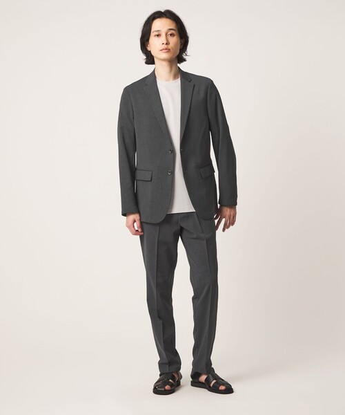 【BEIGE】ドライ スラブドビー 2ボタン ジャケット-吸水速乾-<A DAY IN THE LIFE> UNITED ARROWS LTD. OUTLET｜ドライ スラブドビー 2ボタン ジャケット