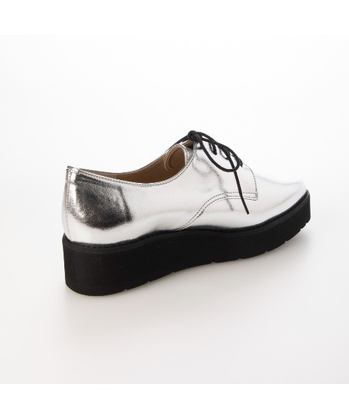 「carino」 シューズ 23.5cm シルバー レディース_画像5