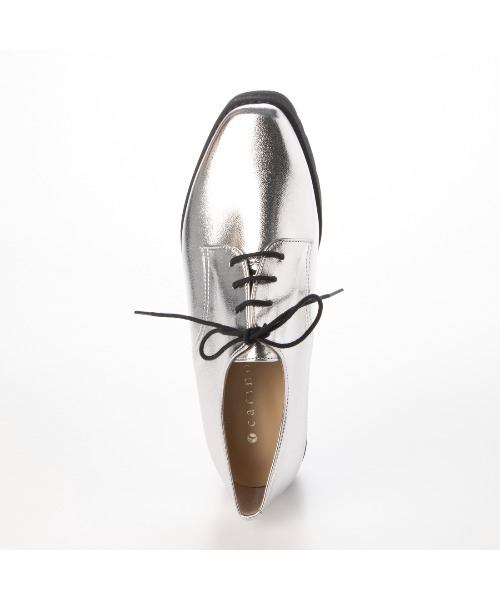 「carino」 シューズ 23.5cm シルバー レディース_画像6