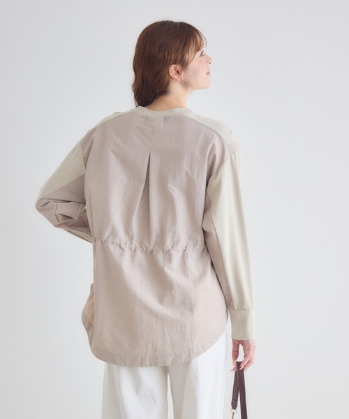 「KATHARINE ROSS」 長袖カットソー FREE チャコールグレー レディース_画像6