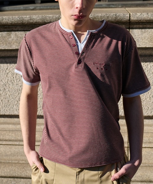 kutir（クティール） ヘンリーネック tシャツ ASSORTED HENRY-NECK