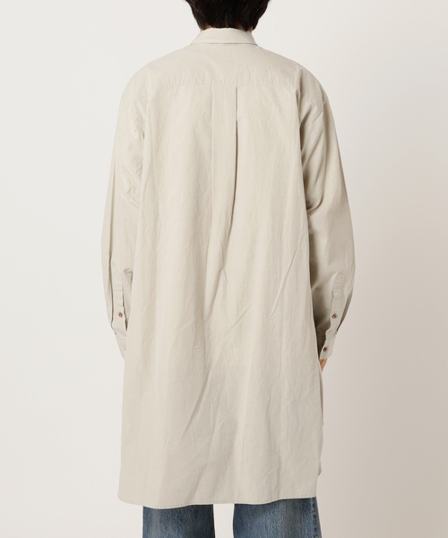 「JOURNAL STANDARD J.S HOMESTEAD」 長袖シャツ MEDIUM チャコールグレー メンズ_画像4