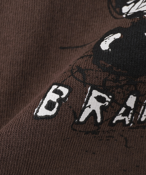 BRAIN DEAD（ブレインデッド） tシャツ TIME IS NIGH T-SHIRT メンズ