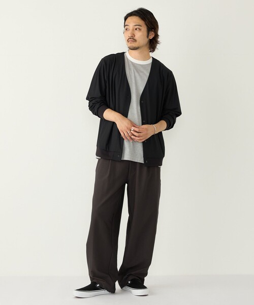 セオリー｜未使用 ドローストリング テーパードスラックス 洗濯可 ストレッチ SHIPS Colors（シップスカラーズ） ワイドパンツ パンツ 「WEB限定
