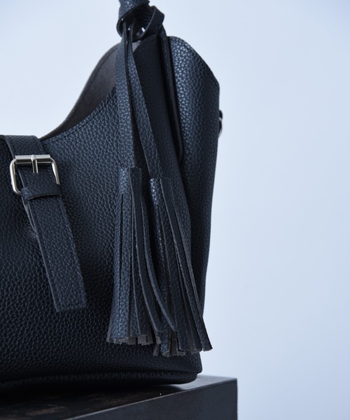 「folka」 ショルダーバッグ ONESIZE チャコールグレー レディース_画像4