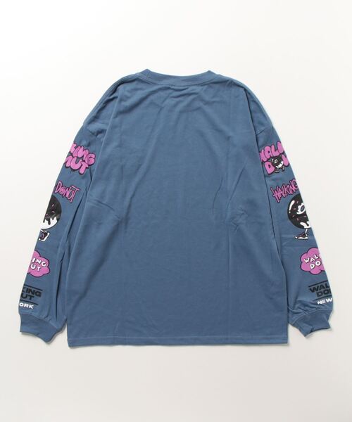 「FUNALIVE」 長袖Tシャツ LL ブルー系その他2 メンズ_画像9