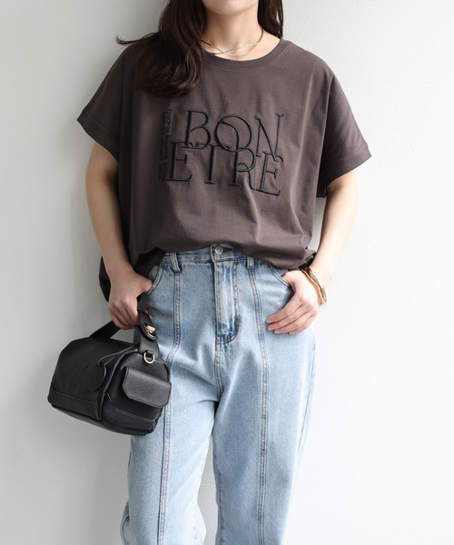 ap retro tシャツ 半袖 「接触冷感」立体ロゴ刺繍Tシャツ / 大人