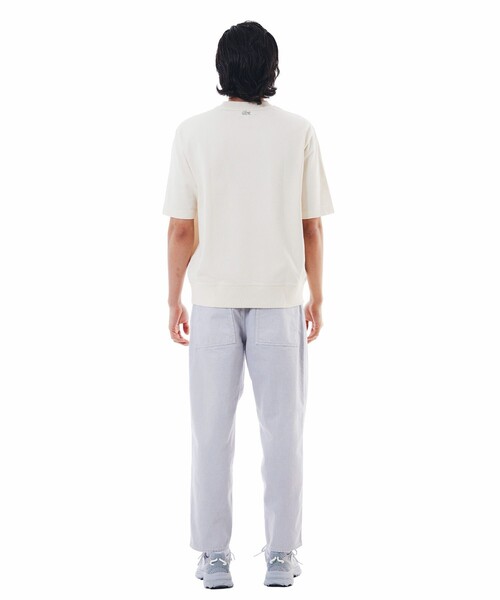 「LACOSTE」 デニムパンツ 42 ネイビー メンズ_画像3