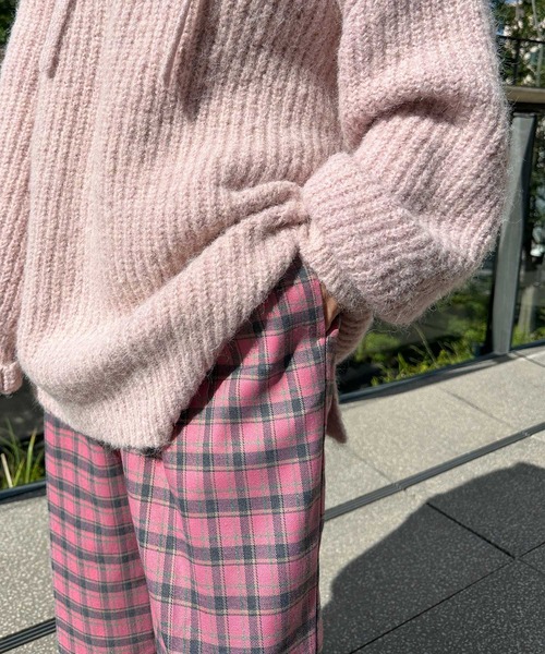 「Alley by w closet」 スラックス FREE ブラウン レディース_画像5
