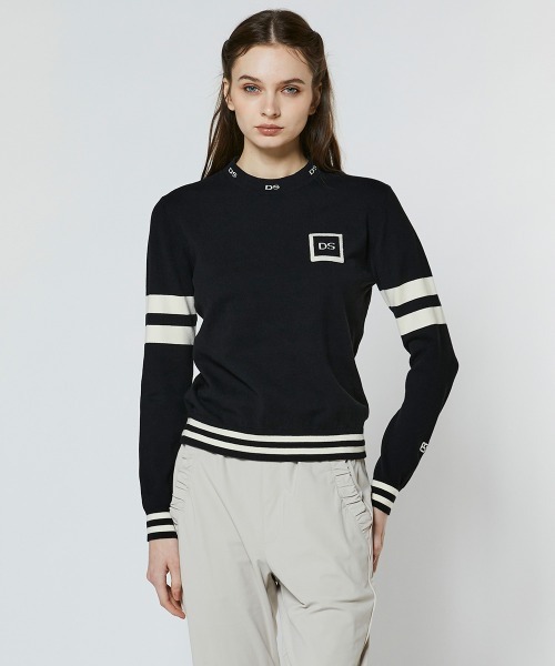 ESSENTIAL（DOUBLE STANDARD CLOTHING） ニット セーター DSロゴ プル