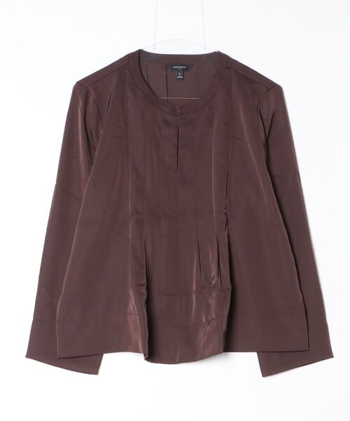 「BANANA REPUBLIC FACTORY STORE」 長袖ブラウス L ブラック系その他 レディース_画像3