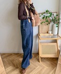 サロペット オーバーオール 「AMELY×ma...の詳細画像4