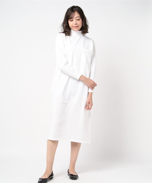 Goodwear（グッドウェア） ワンピース 「MADE IN USA」L/S MOCK