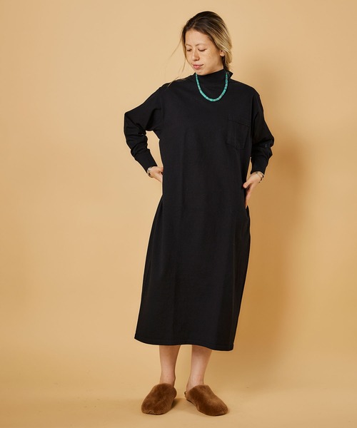 Goodwear（グッドウェア） ワンピース 「MADE IN USA」L/S MOCK