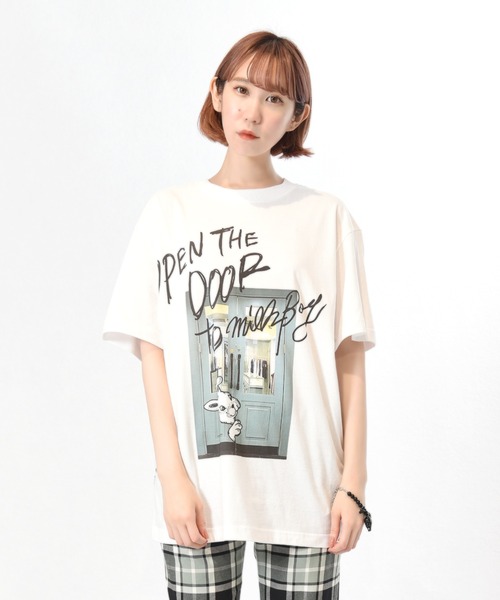 ミルク Tシャツ Zozotown Paypayモール店 通販 Paypayモール Tシャツ Open The Door Tシャツ トップス Www Blaskogabyggd Is
