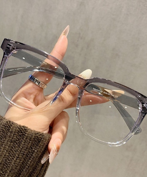 伊達メガネ メガネ 眼鏡 クリアレンズ セルフレーム ユニセックス