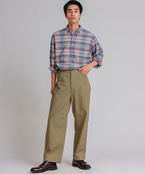 Johnbull パンツ 「Sewing Chop O'alls」USMC HBT TROUSERS