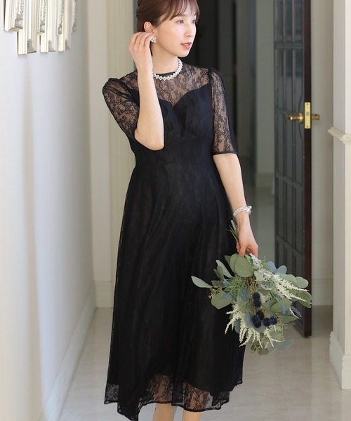 バーゲンで ドレス タックスリーブパーティードレス大きいサイズロング 七分袖結婚式フォーマル ドレス ブライダル レディースファッション ファッション 13 410 Www Ttahs Com