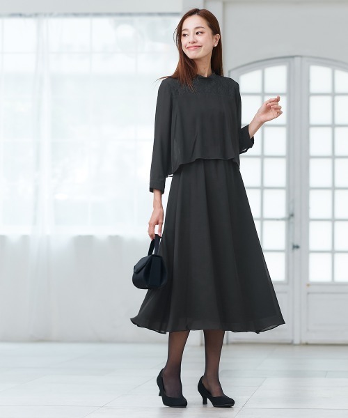 ニッセン（nissen） 喪服 セレモニースーツ セットアップ 喪服・礼服