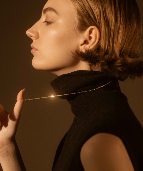 ネックレス 「les bon bon」shine long necklace BOB218 レディースの画像