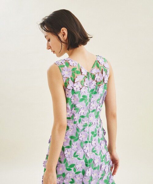 GRACE CONTINENTAL（グレースコンチネンタル） ワンピース フラワー3D