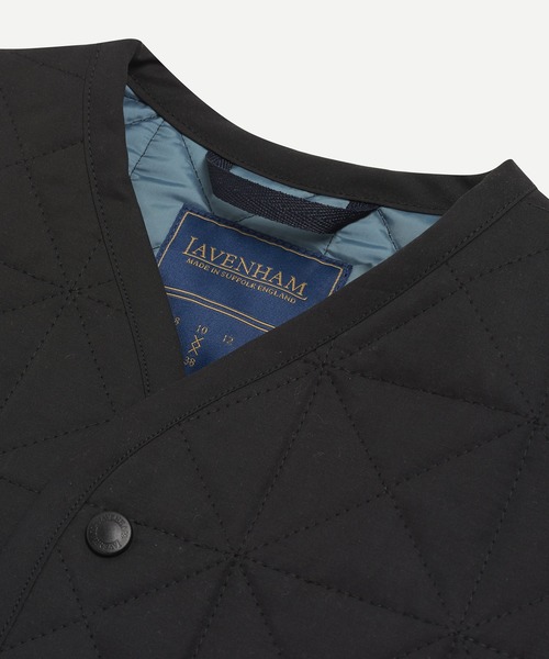 LAVENHAM（ラベンハム） ベスト ジレ CROSS DIAMOND THORNHAM WOMENS