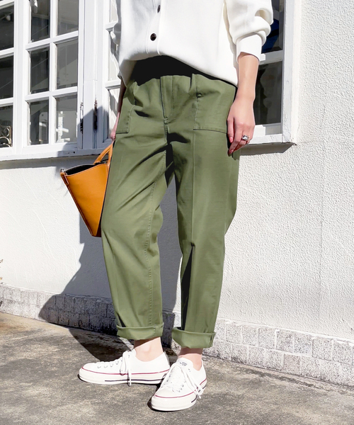 Spick＆Span パンツ カーゴパンツ 「追加2」バックサテン