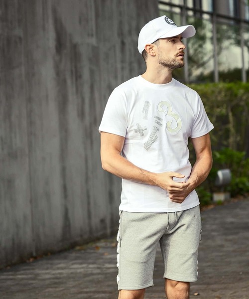 注目■1PIU1UGUALE3 RELAX■クレイジーカモランニングTシャツ SHIFFON｜1PIU1UGUALE3 RELAX/クレイジーカモランニングTシャツ