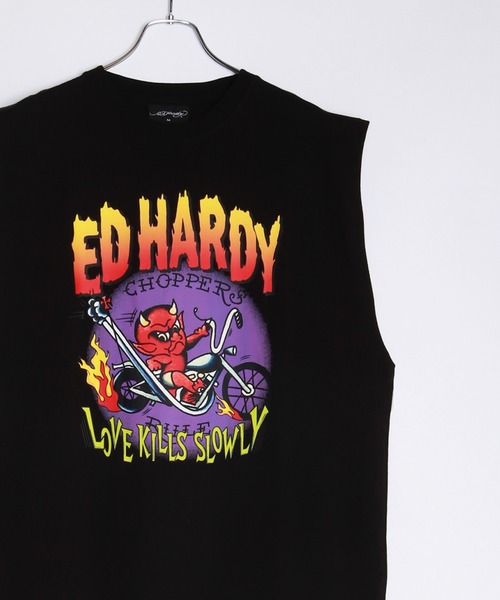 Ed Hardy（エド・ハーディー） タンクトップ ビッグシルエットタンク