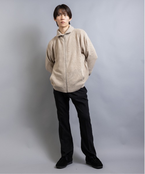 SHINYAKOZUKA ドライバーズニット ノーカラー コットン リネン M SHINYAKOZUKA シンヤコヅカ オフィシャルサイト