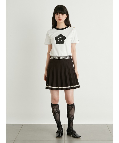 LILY BROWN スカート 「LILY BROWN×MARY QUANT」ニットプリーツ 