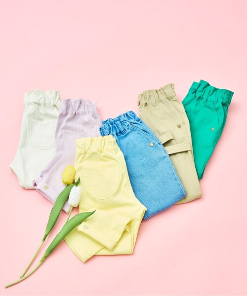 apres les cours（アプレレクール） パンツ チューリップポケットきゅ